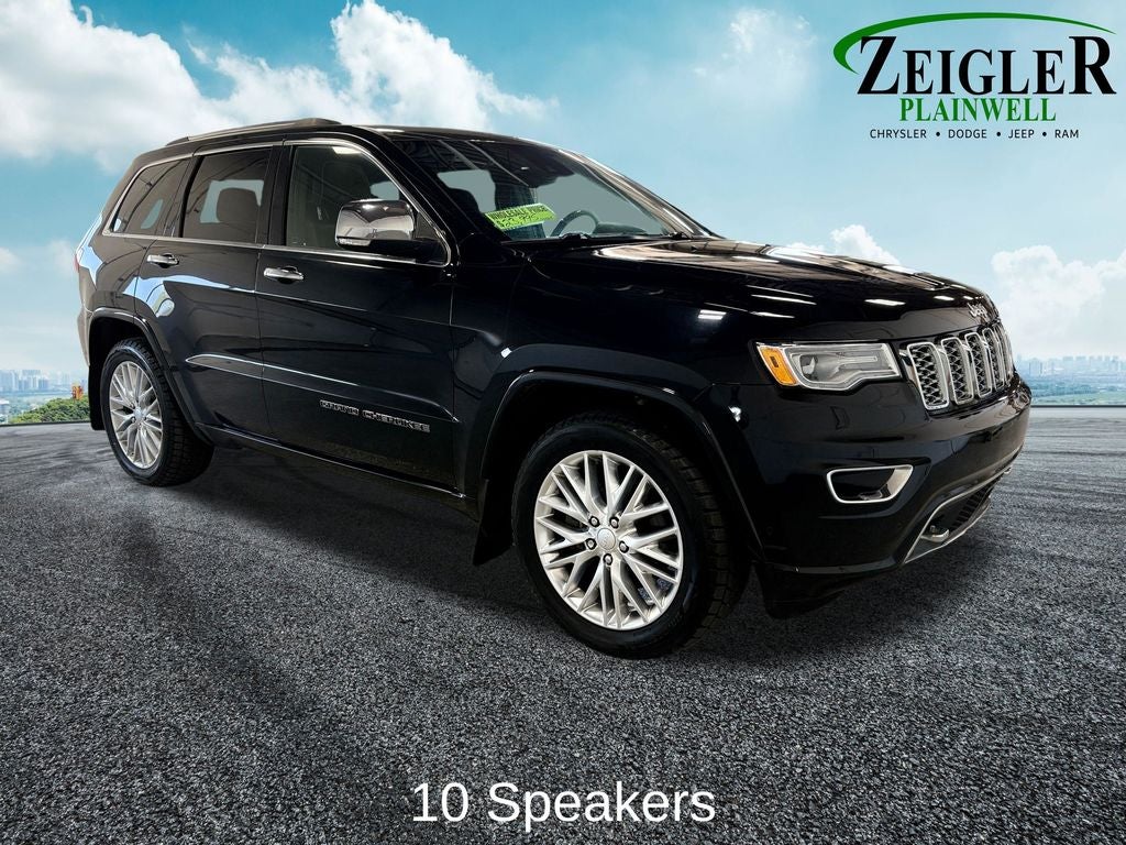 2018 Jeep Grand Cherokee Overland Advanced Active Safety Group