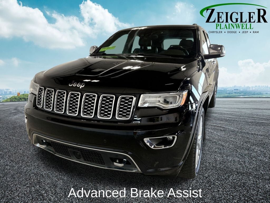 2018 Jeep Grand Cherokee Overland Advanced Active Safety Group