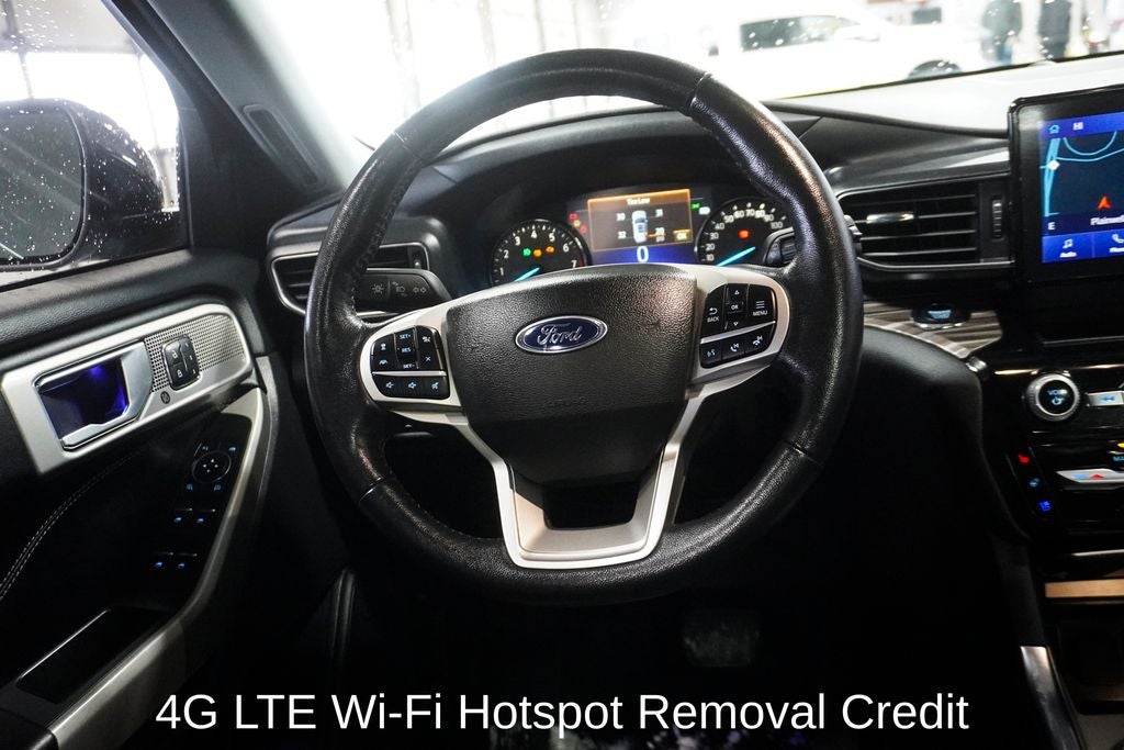 2022 Ford Explorer Limited Twin Panel Moonroof & Navigation System