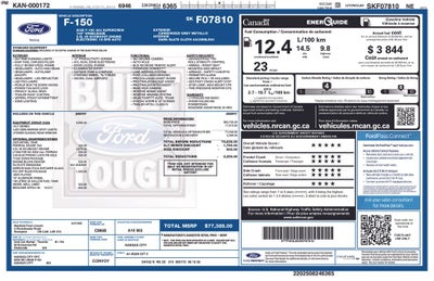 2025 Ford F-150 XLT FX4 Off-Road Package