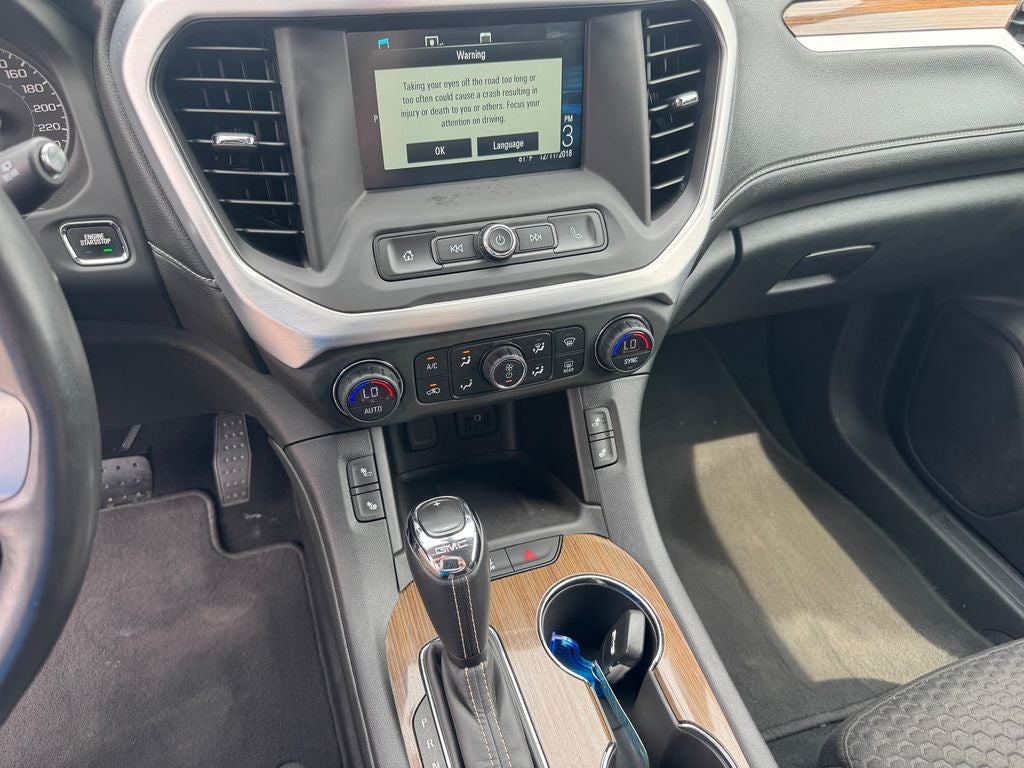 2019 GMC Acadia SLE-2 3rd row seat