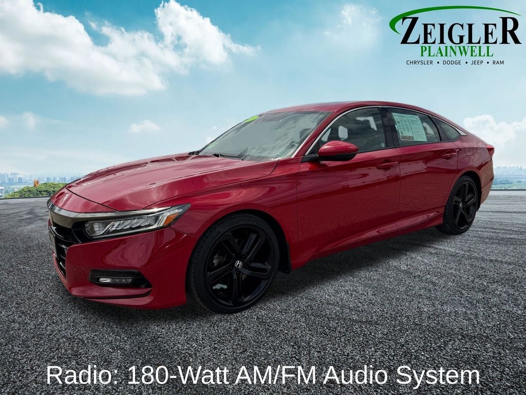 2018 Honda Accord Sport Exterior Parking Camera Rear