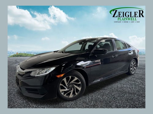 2016 Honda Civic EX Radio: 180-Watt AM/FM Audio System