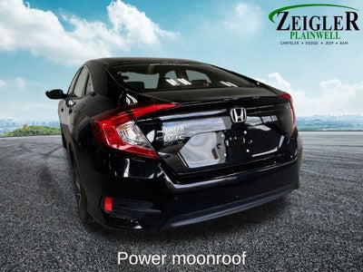 2016 Honda Civic EX Radio: 180-Watt AM/FM Audio System