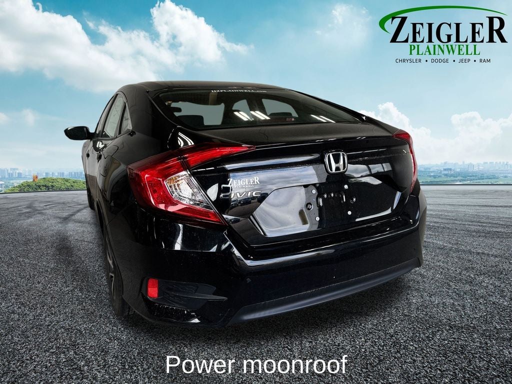 2016 Honda Civic EX Radio: 180-Watt AM/FM Audio System