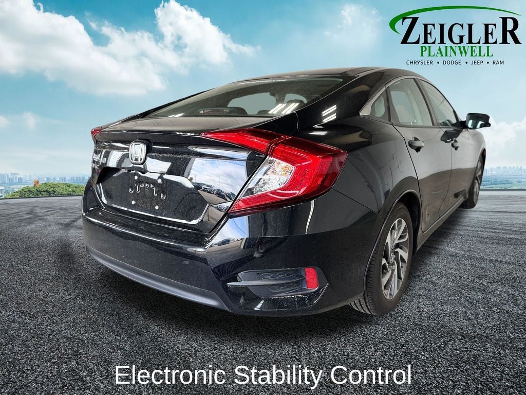 2016 Honda Civic EX Radio: 180-Watt AM/FM Audio System