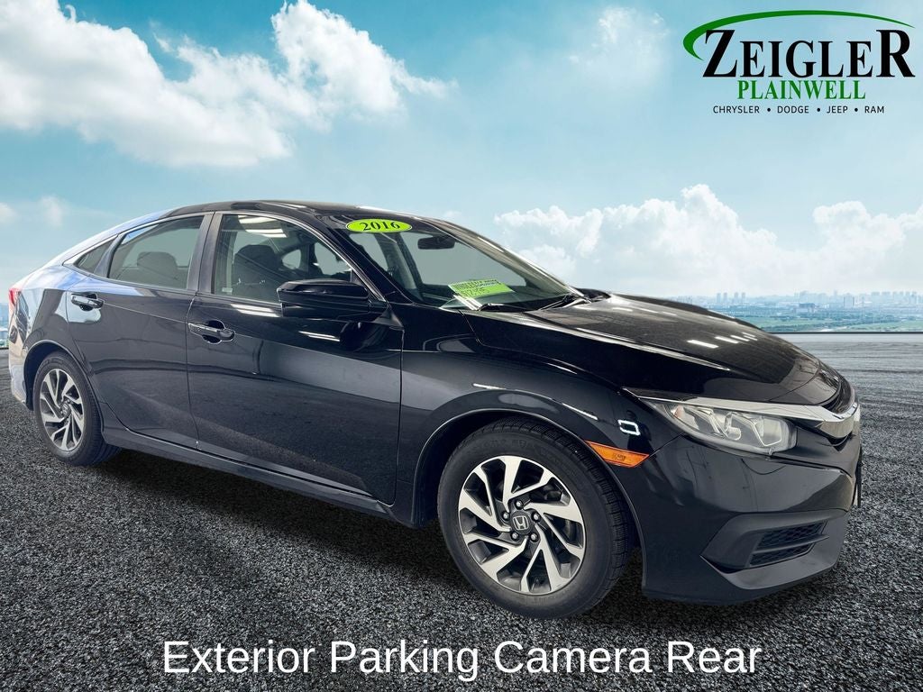 2016 Honda Civic EX Radio: 180-Watt AM/FM Audio System