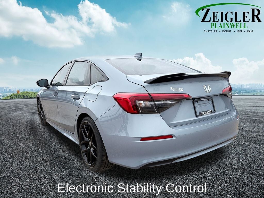 2023 Honda Civic Sport Radio: 180-Watt Audio System w/8 Speakers