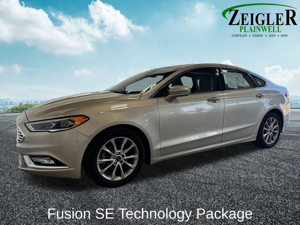 2017 Ford Fusion SE Power Moonroof