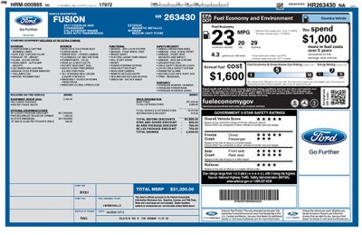 2017 Ford Fusion SE SE Luxury Package