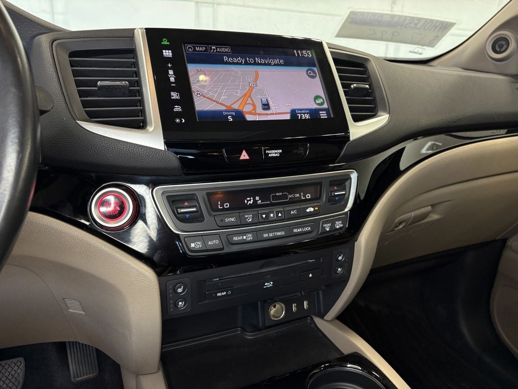 2016 Honda Pilot Elite Navigation System