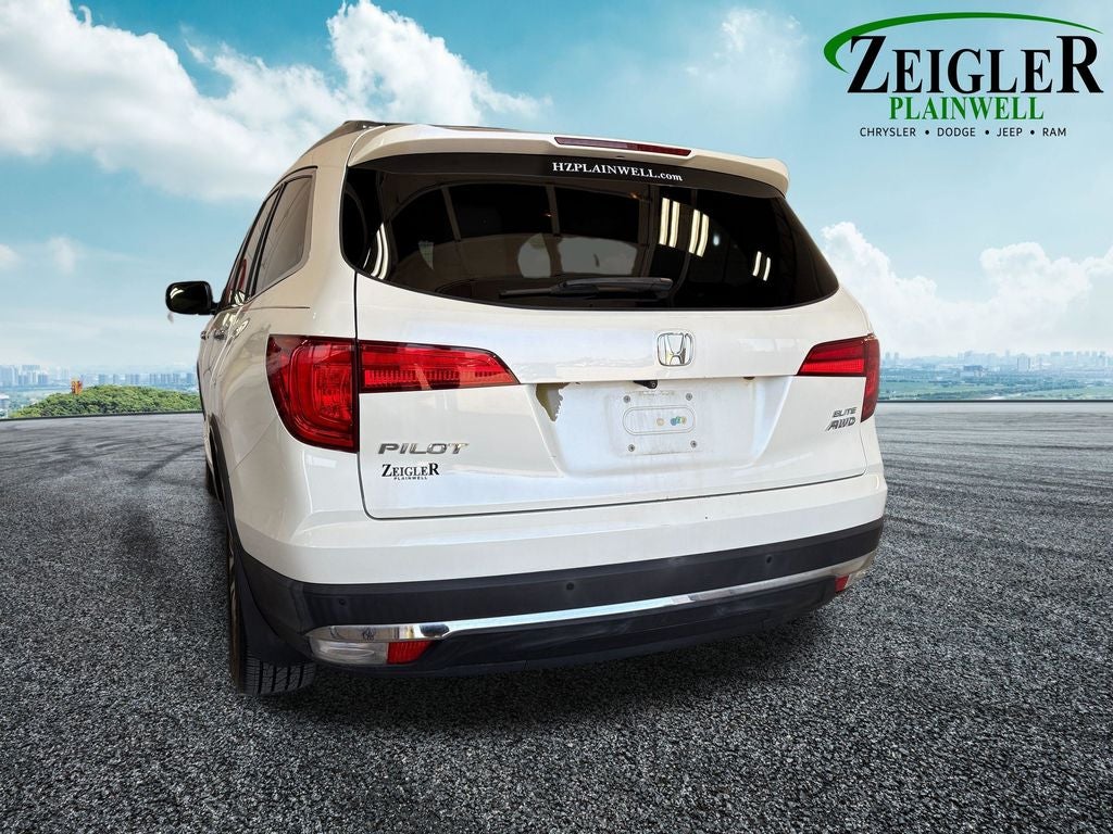 2016 Honda Pilot Elite Navigation System