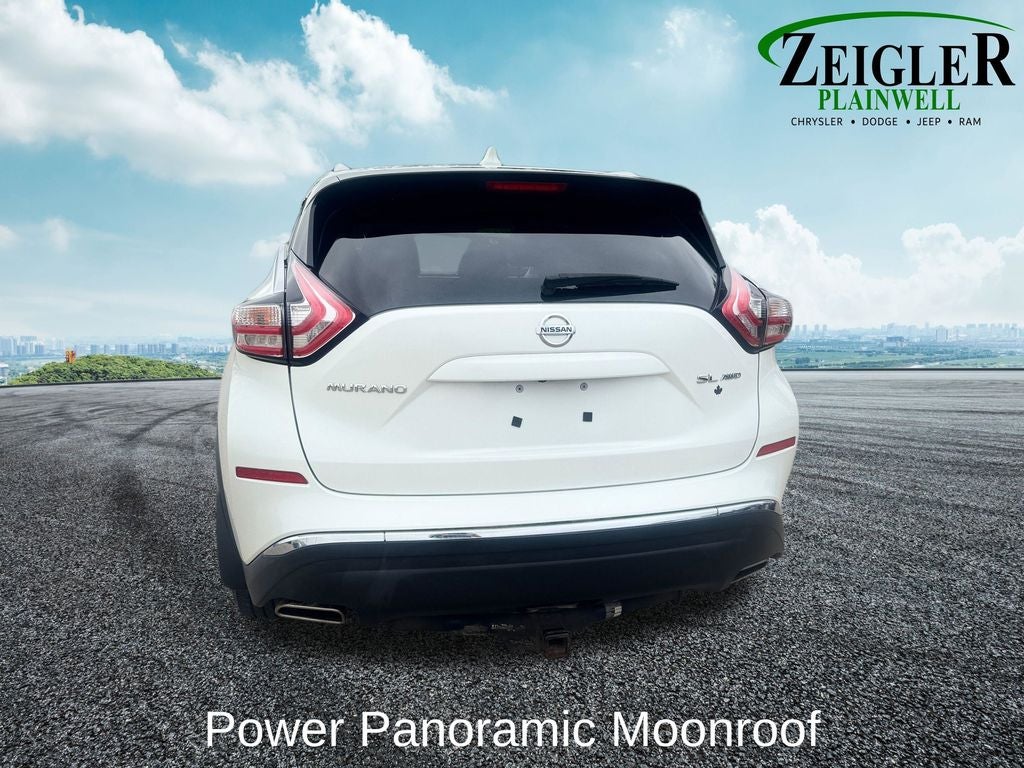 2017 Nissan Murano SL Panoramic Moonroof