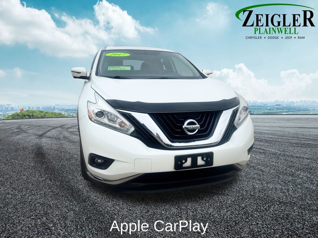 2017 Nissan Murano SL Panoramic Moonroof