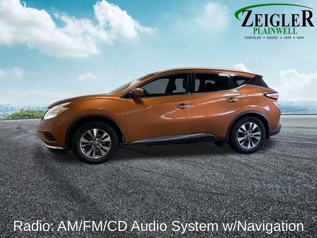 2016 Nissan Murano SL Navigation System