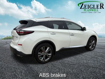 2019 Nissan Murano Platinum Power moonroof
