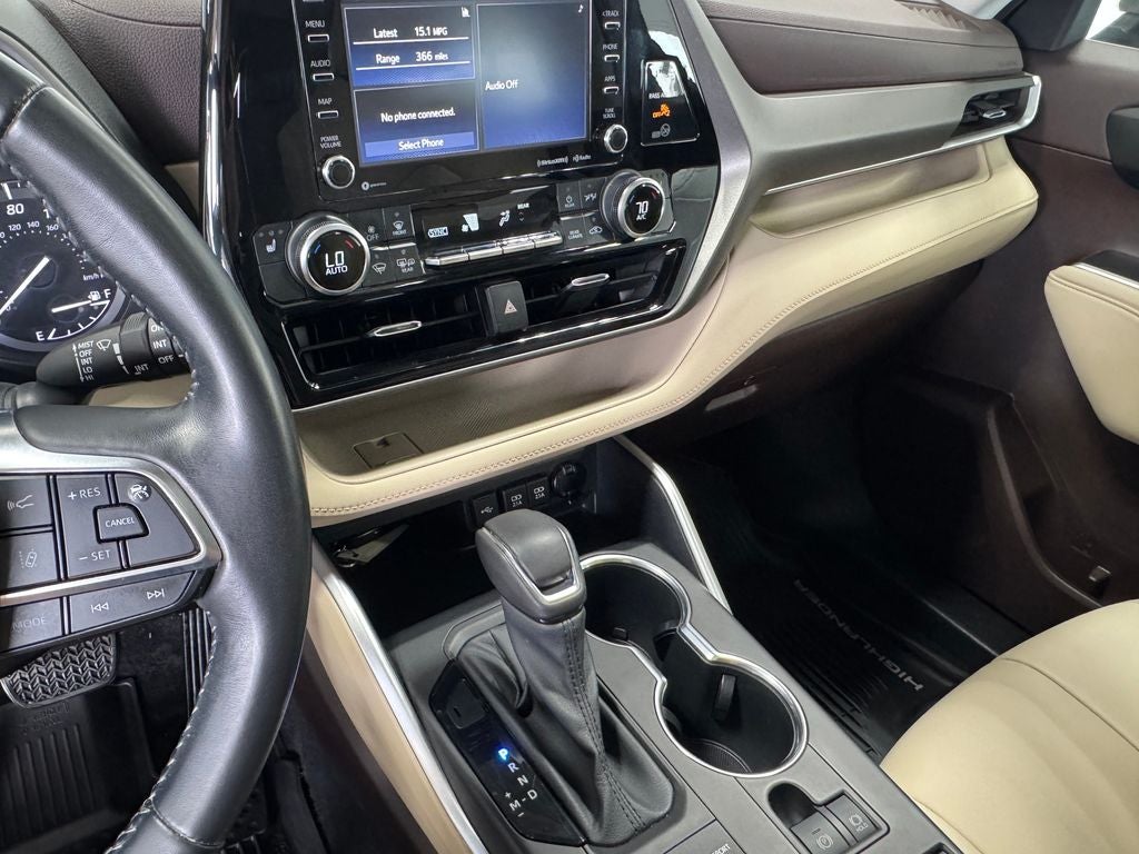 2020 Toyota Highlander XLE Power moonroof