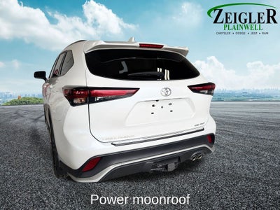 2024 Toyota Highlander Platinum Power moonroof