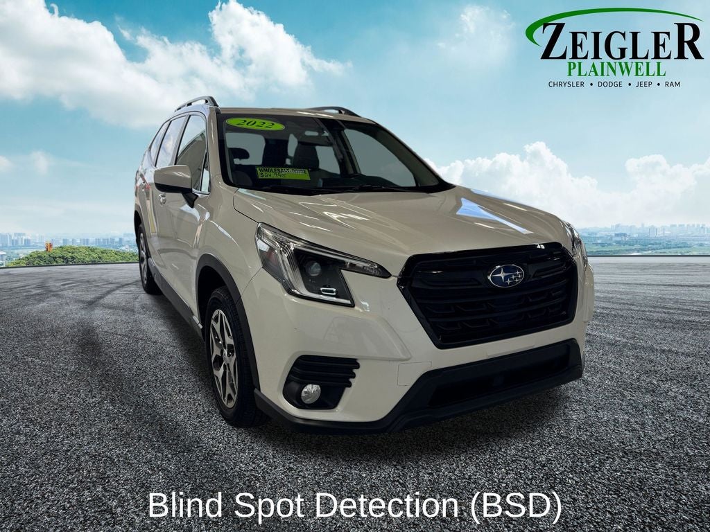 2022 Subaru Forester Premium Blind Spot Detection w/RCTA & Power Rear Gate