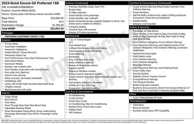 2024 Buick Encore GX Preferred