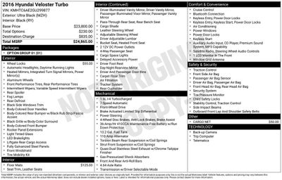 2016 Hyundai VELOSTER Turbo