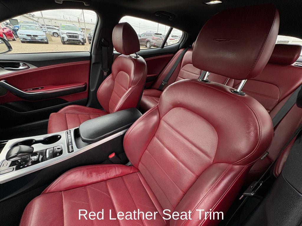 2019 Kia Stinger GT2 Red Interior Color Package