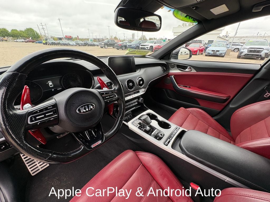 2019 Kia Stinger GT2 Red Interior Color Package