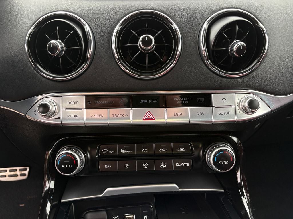 2019 Kia Stinger GT2 Red Interior Color Package