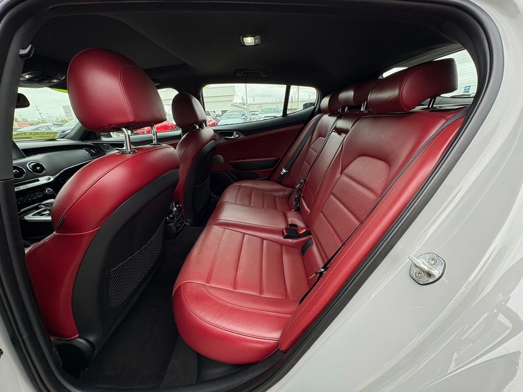 2019 Kia Stinger GT2 Red Interior Color Package