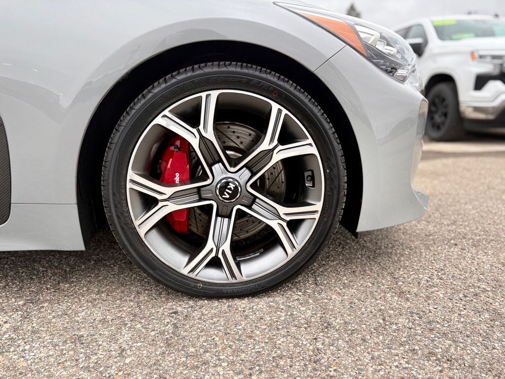 2019 Kia Stinger GT2 Red Interior Color Package