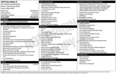 2024 Kia Seltos S Apple CarPlay & Android Auto