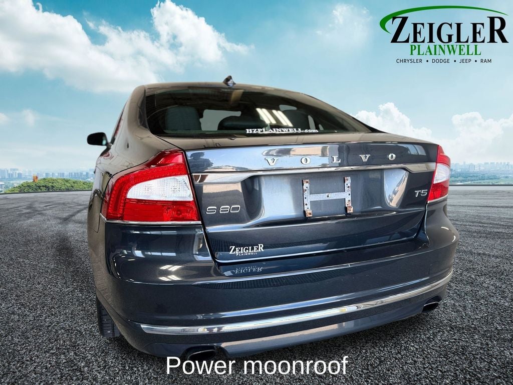 2016 Volvo S80 T5 Power moonroof