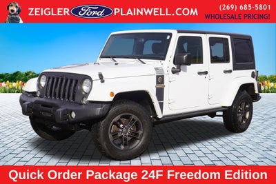 2018 Jeep Wrangler JK Unlimited Sport Freedom Edition