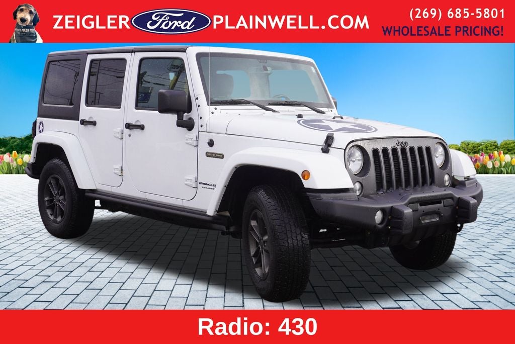 2018 Jeep Wrangler JK Unlimited Sport Freedom Edition