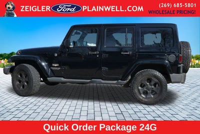 2014 Jeep Wrangler Unlimited Sahara SAHARA HARD TOP 3.6L V6