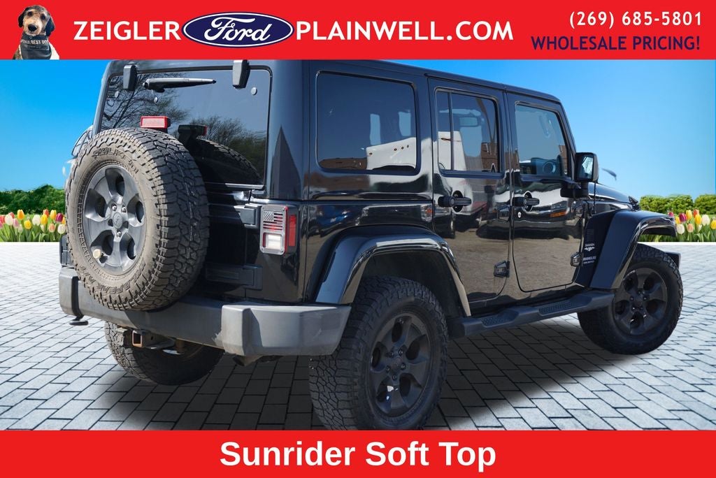 2014 Jeep Wrangler Unlimited Sahara SAHARA HARD TOP 3.6L V6