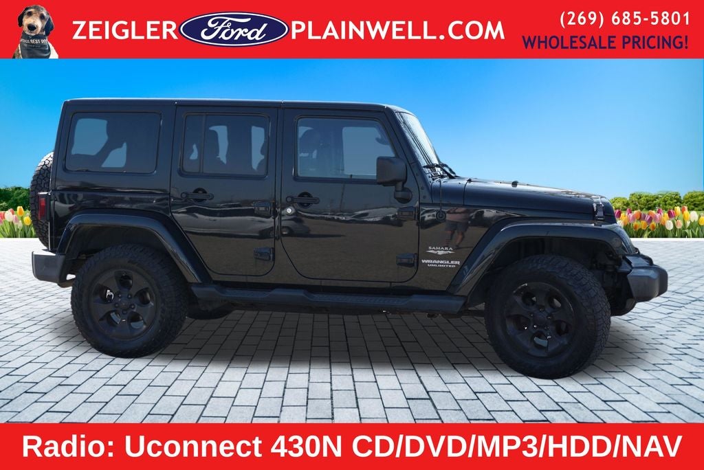 2014 Jeep Wrangler Unlimited Sahara SAHARA HARD TOP 3.6L V6