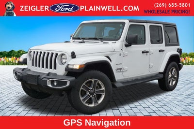 2020 Jeep Wrangler Unlimited Sahara V6 Heated Leather Navigation Rear Camera Hard Top