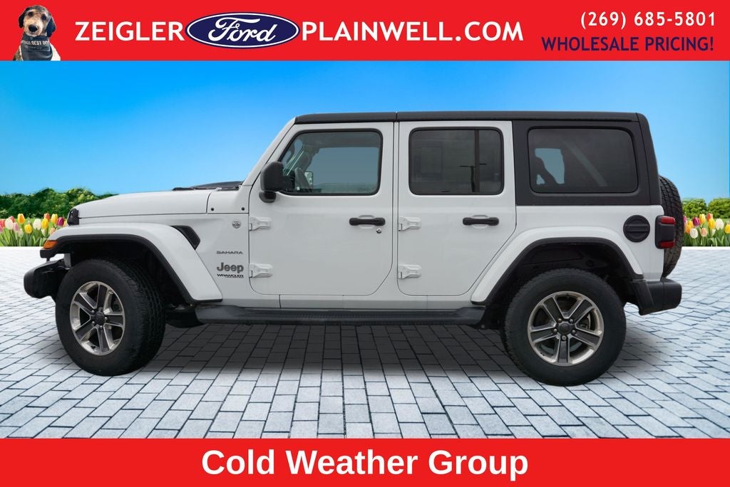 2020 Jeep Wrangler Unlimited Sahara V6 Heated Leather Navigation Rear Camera Hard Top