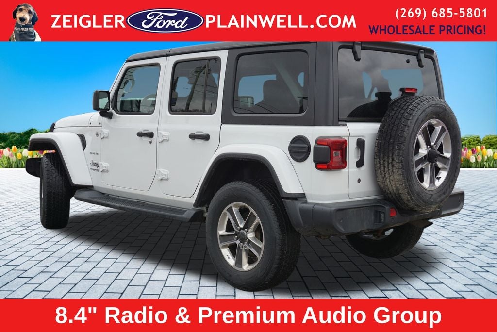 2020 Jeep Wrangler Unlimited Sahara V6 Heated Leather Navigation Rear Camera Hard Top