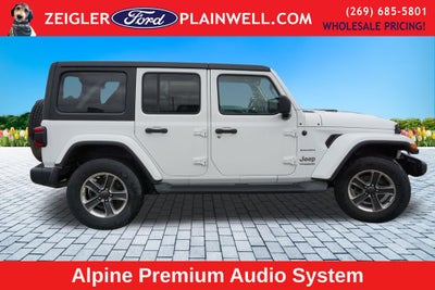 2020 Jeep Wrangler Unlimited Sahara V6 Heated Leather Navigation Rear Camera Hard Top