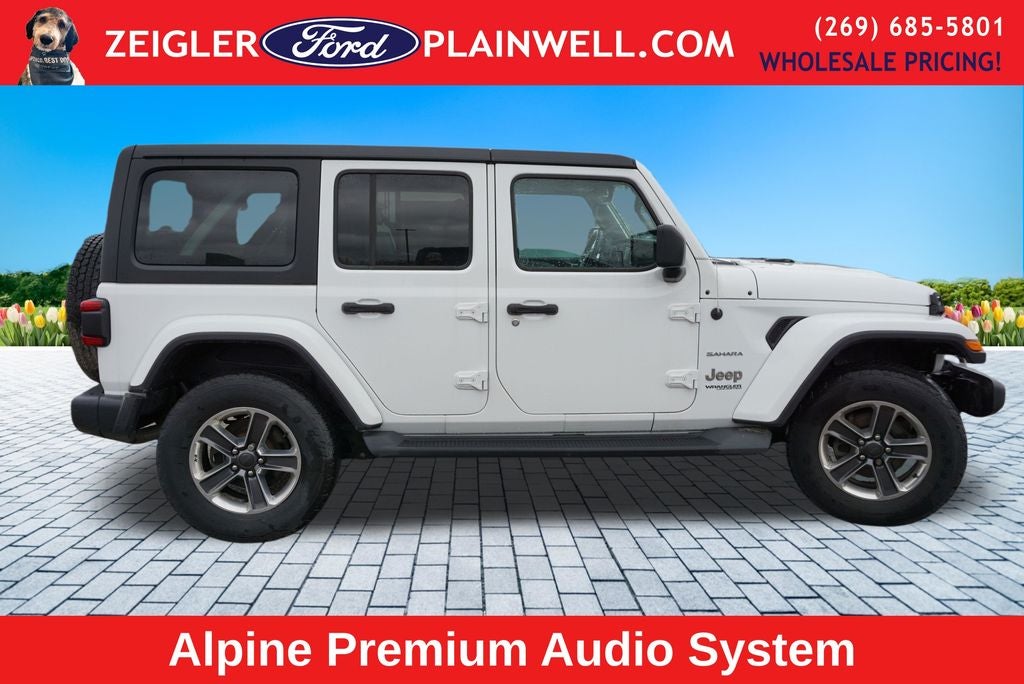 2020 Jeep Wrangler Unlimited Sahara V6 Heated Leather Navigation Rear Camera Hard Top