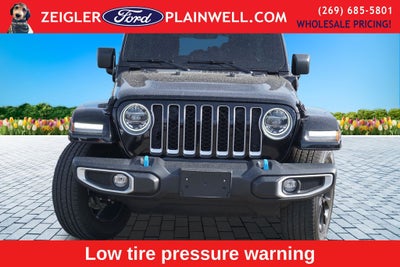2022 Jeep Wrangler Unlimited Sahara 4xe Cold Weather Pkg 3 Piece Hard Top