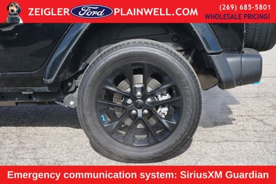 2022 Jeep Wrangler Unlimited Sahara 4xe Cold Weather Pkg 3 Piece Hard Top