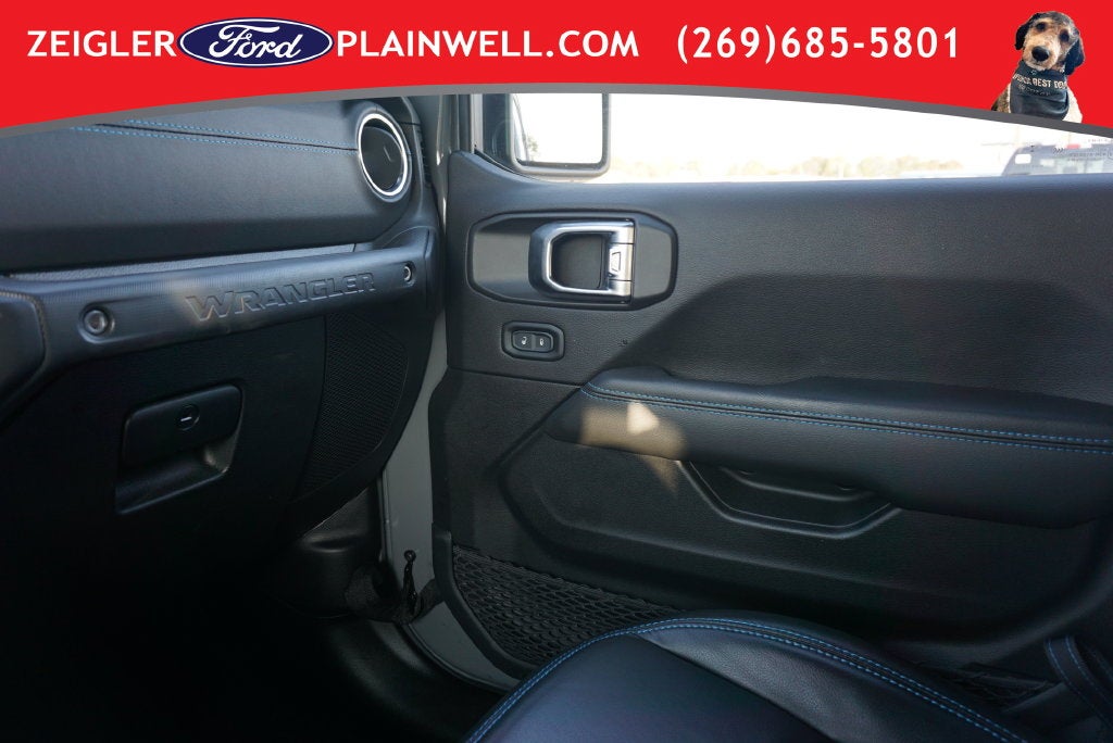 2023 Jeep Wrangler Rubicon 4xe NAV SKY 1 POWER TOP HEATED LEATHER