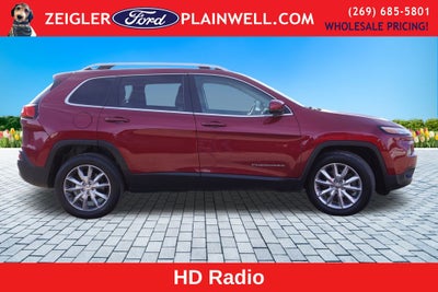 2016 Jeep Cherokee Limited 4x4 Navigation Leather V6