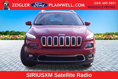 2016 Jeep Cherokee Limited 4x4 Navigation Leather V6