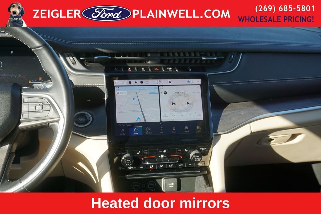 2022 Jeep Grand Cherokee Limited 4X4 PANORAMIC ROOF HEATED LEATHER NAV