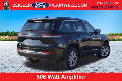 2022 Jeep Grand Cherokee Limited 4X4 PANORAMIC ROOF HEATED LEATHER NAV