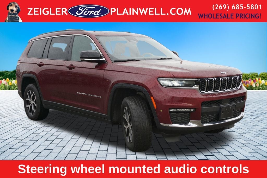2024 Jeep Grand Cherokee L Limited L LUXURY TECH PANORAMIC ROOF 4X4 LEATHER
